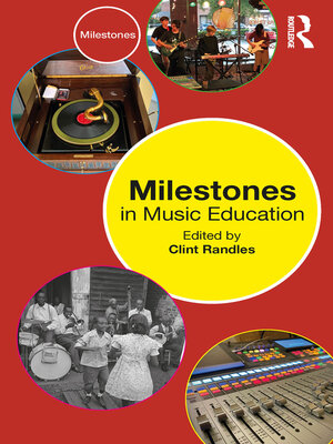 cover image of Milestones in Music Education